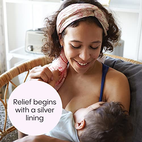 Bamibi Silver Nipple Shields for Nursing Newborn, 999 Silver Nursing Cups,  Nickel Free, Soothe and Protect your Nursing Nipples